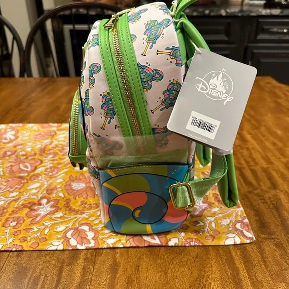 LOUNGEFLY Mickey Mouse Lollipop Mini Backpack Disney Eats
